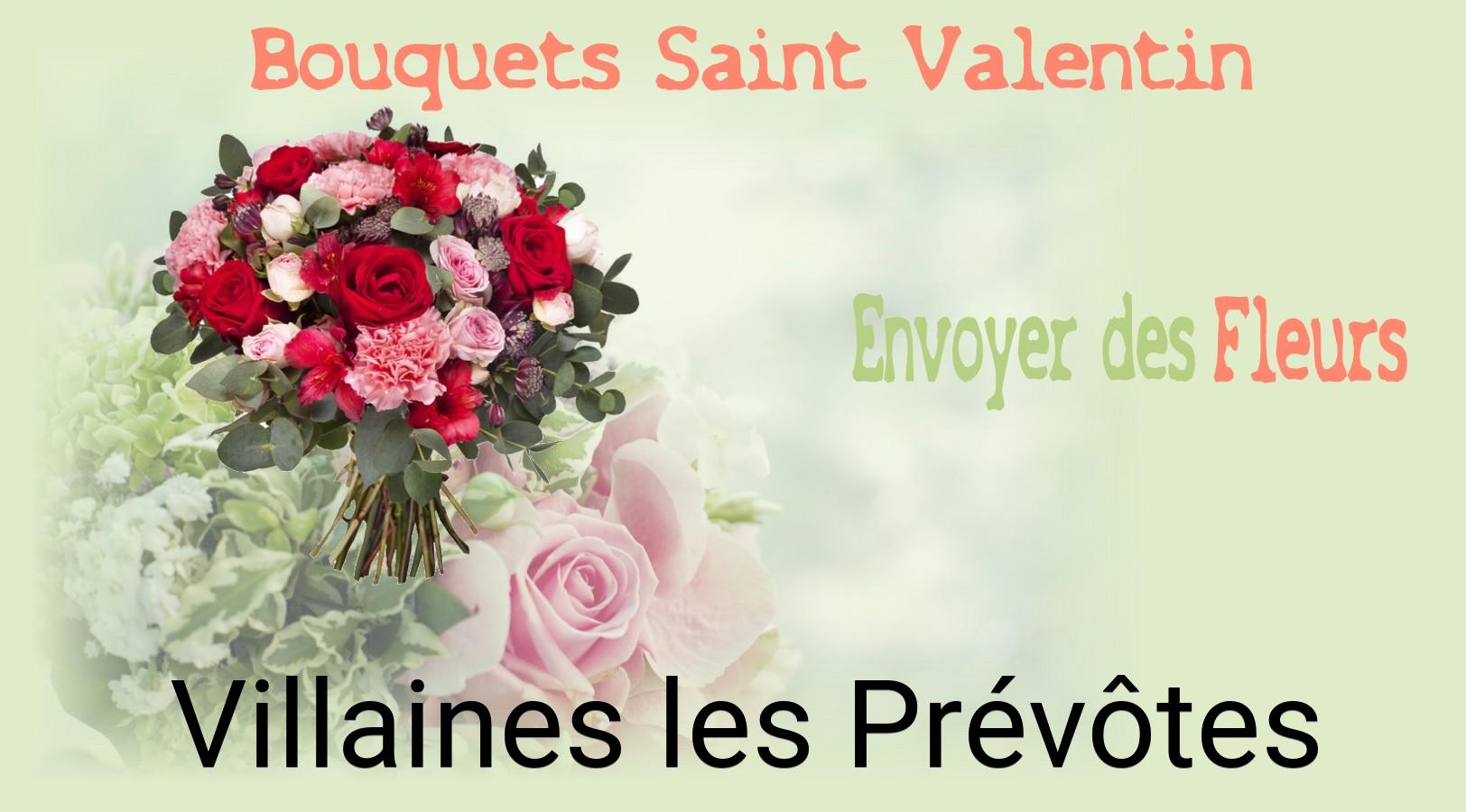 Roses de Saint-Valentin livrées à Villaines-les-Prévôtes
